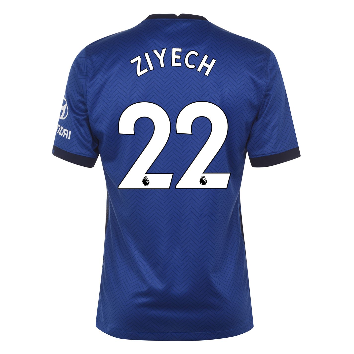 Nike Chelsea Hakim Ziyech Home Shirt 2020 2021 - ELITOO